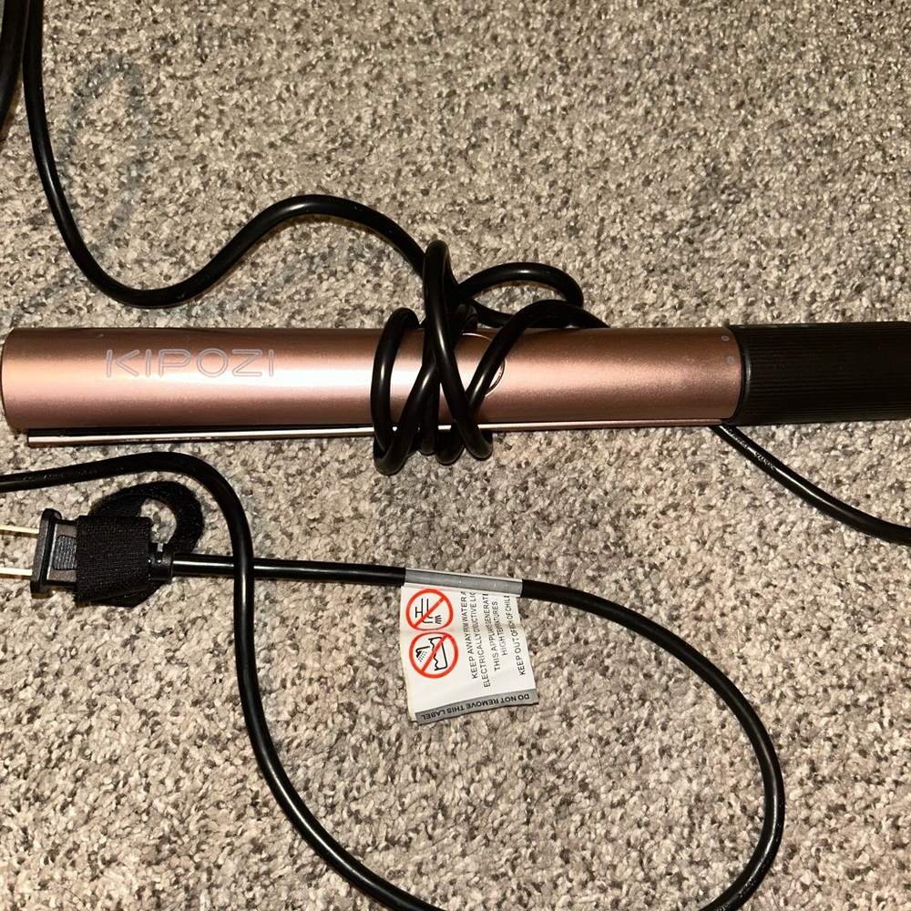 KIPOZI Rose Gold Hair Straightener
